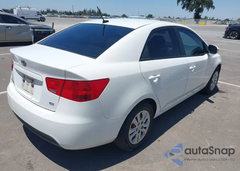 2010 Kia Forte Ex z USA, uszkodzony, nr VIN KNAFU4A20A5115043